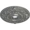 Ekena Millwork Rose Ceiling Medallion (Fits Canopies up to 7 1/4"), Hand-Painted Silver, 18"OD x 3 1/2"ID x 1 1/2"P CM18ROSLS - alternate 4